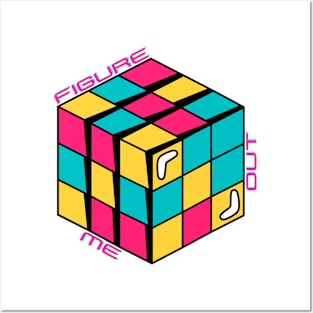 Figure Me Out Puzzle Cube! Posters and Art